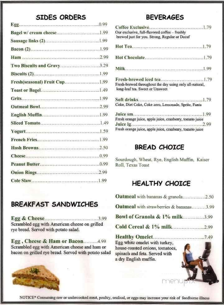 Menu page 2