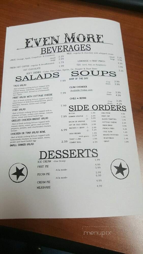 Menu page 3