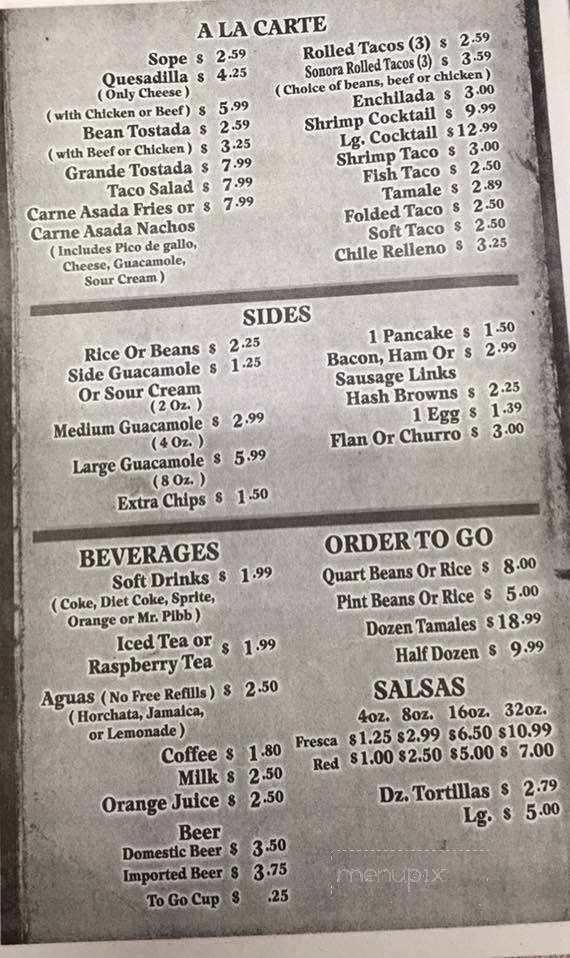 Menu page 2