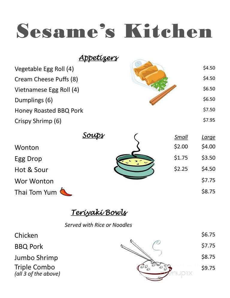 Menu page 5