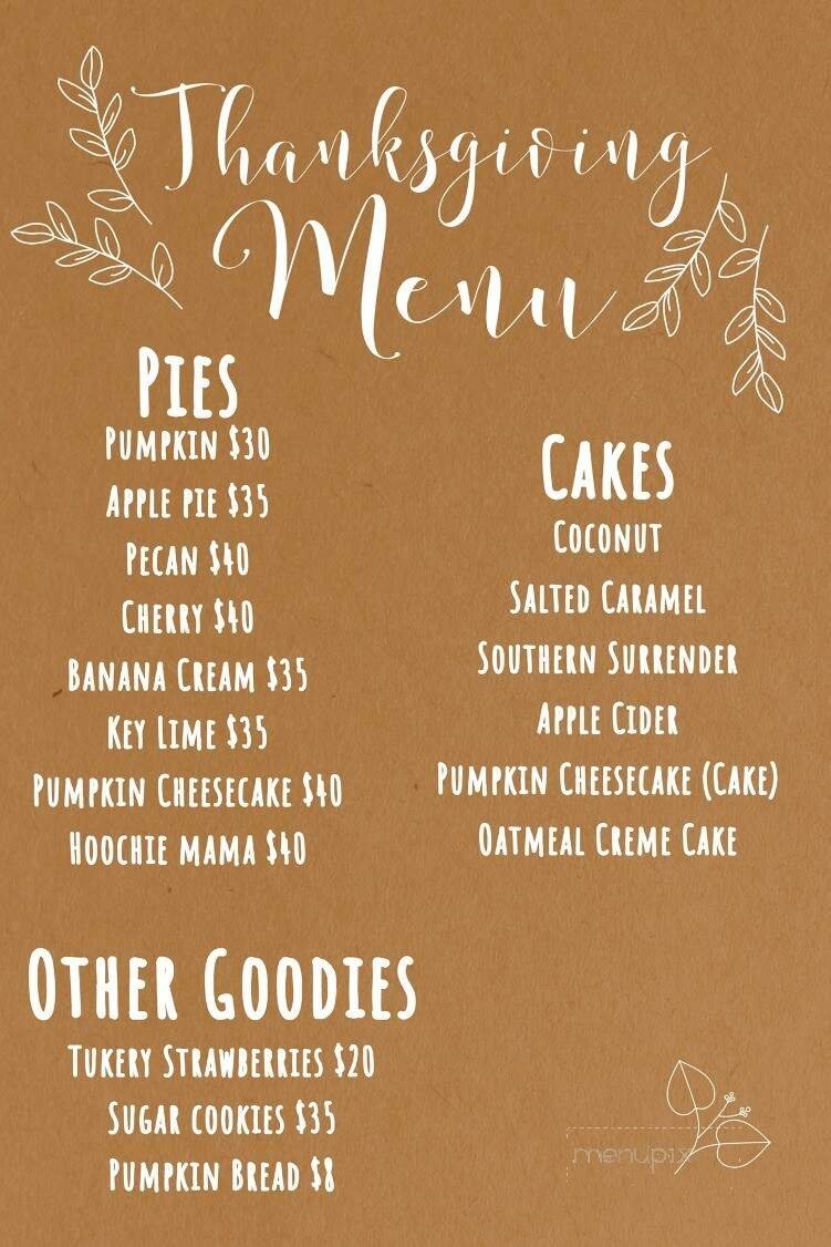 Menu page 1