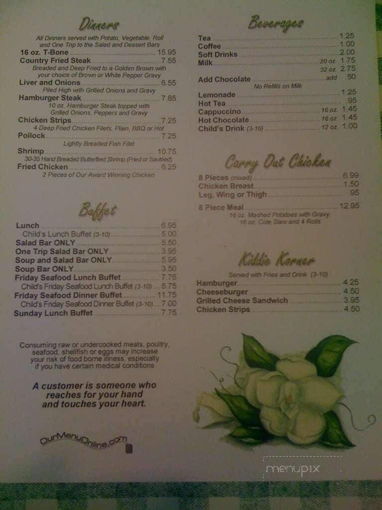Menu page 2