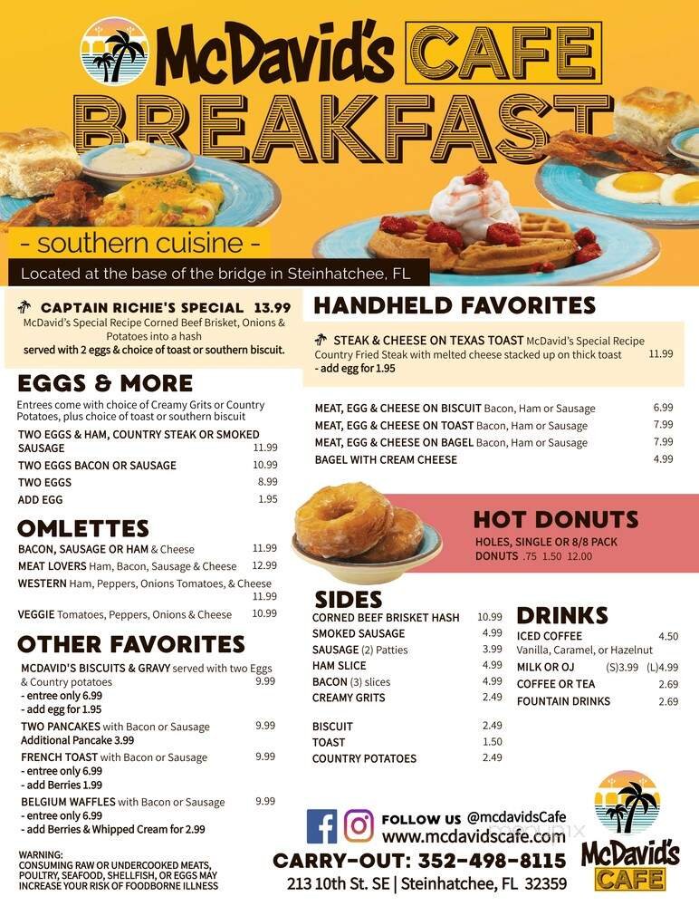 Menu page 2