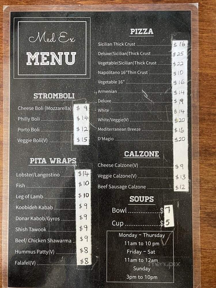 Menu page 2