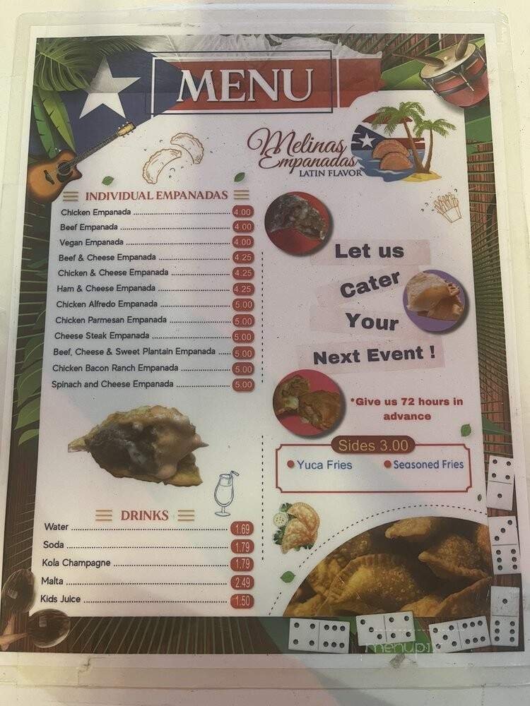 Menu page 1