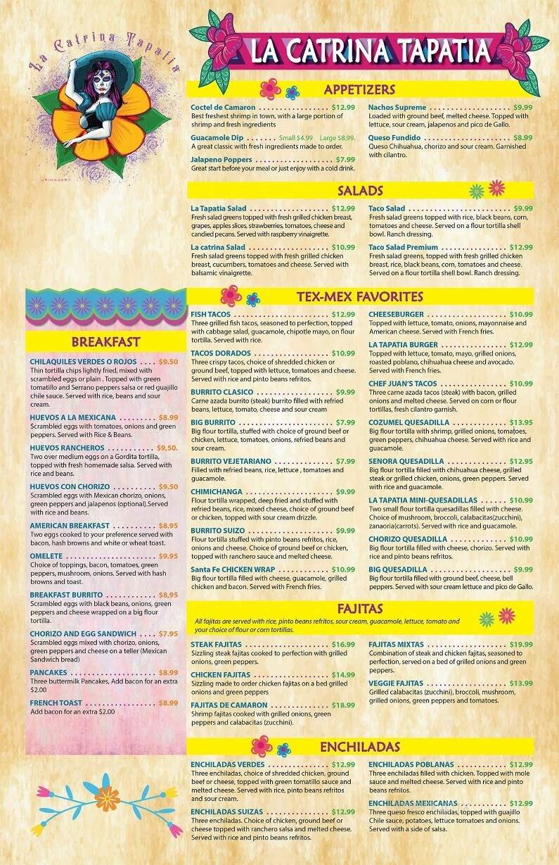 Menu page 2