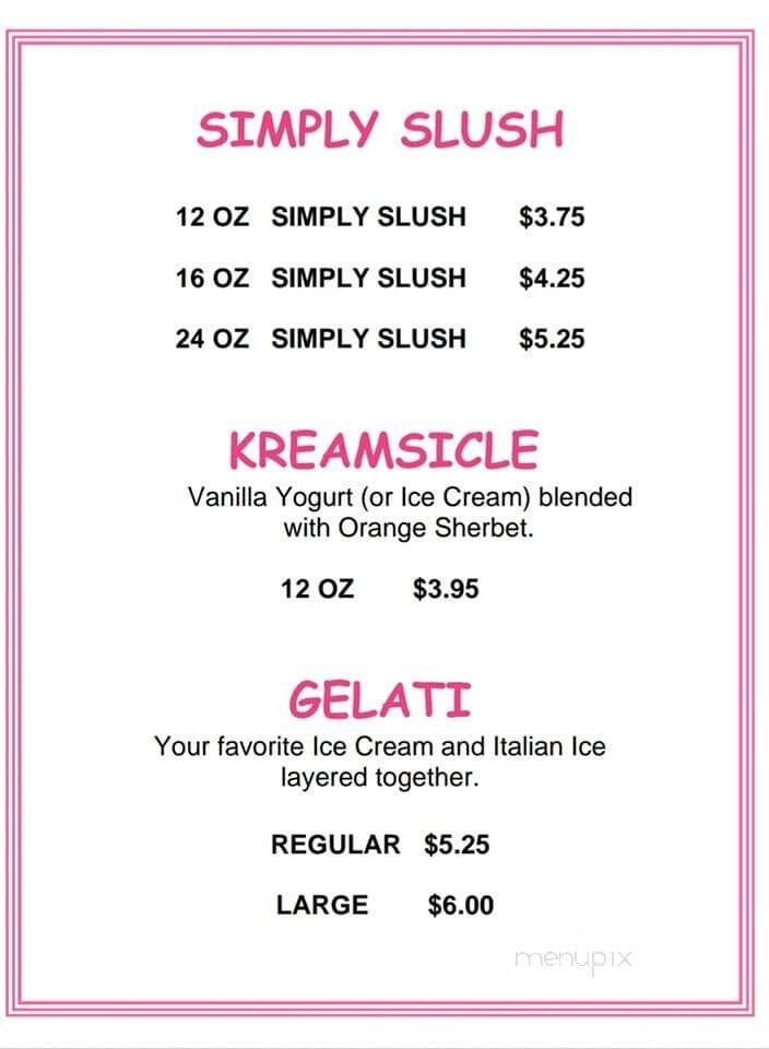 Menu page 3