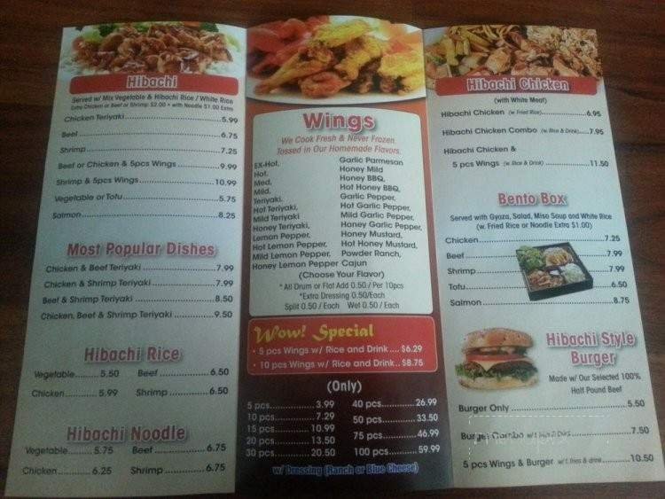 Menu page 2
