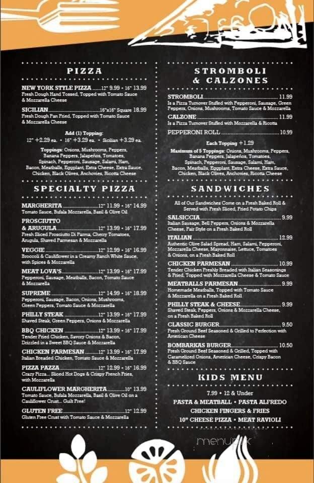 Menu page 2