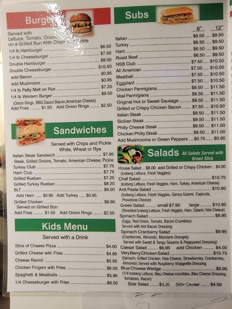 Menu page 2