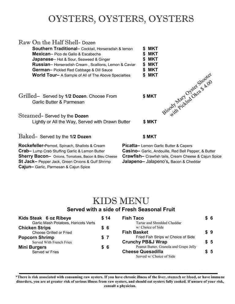 Menu page 2