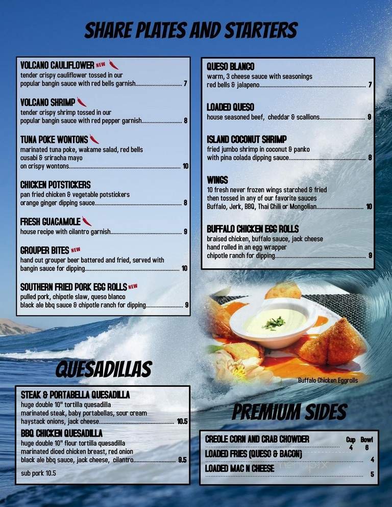 Menu page 2