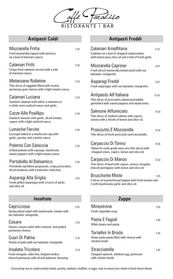 Menu page 2