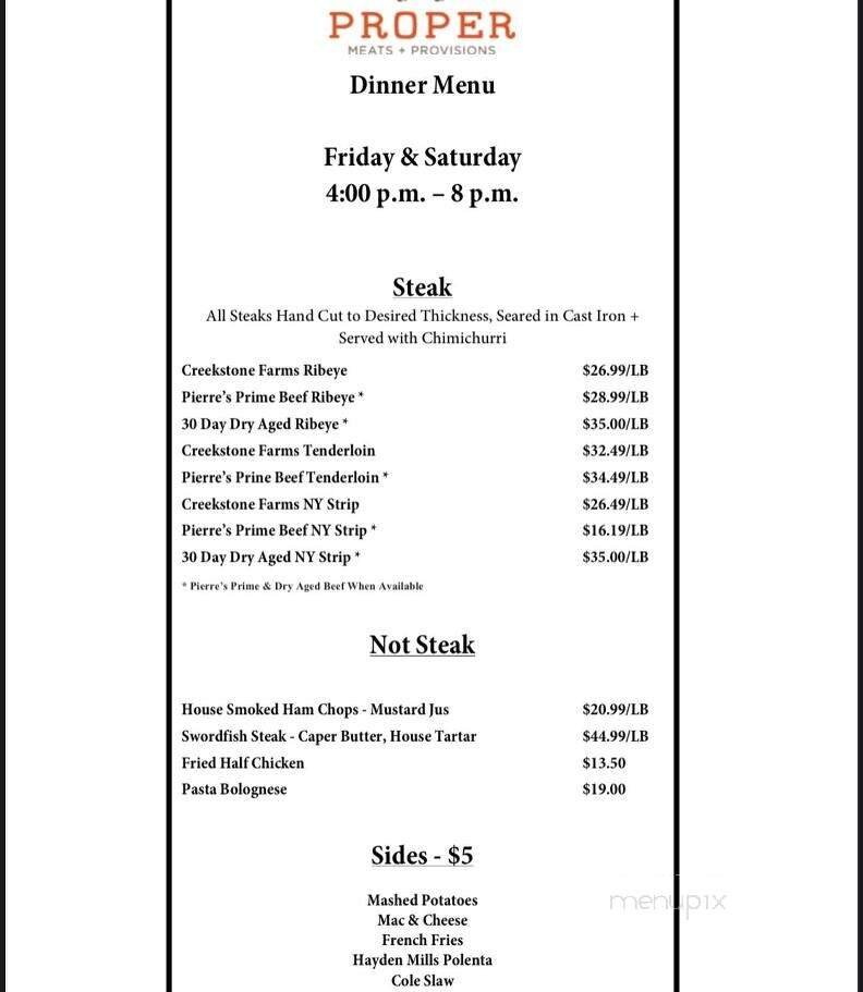 Menu page 3