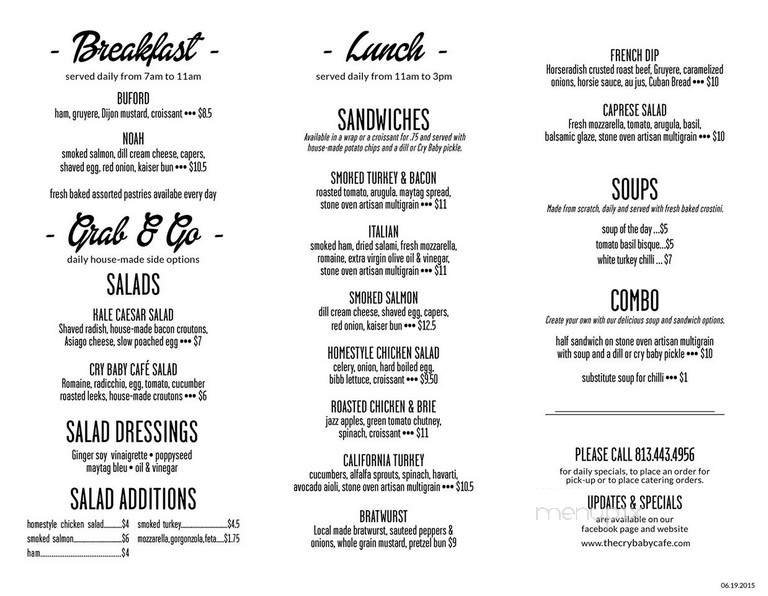 Menu page 2