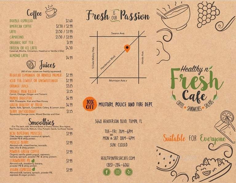 Menu page 2
