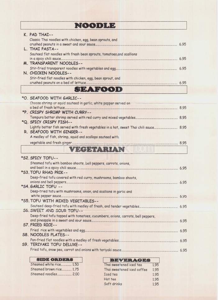 Menu page 2