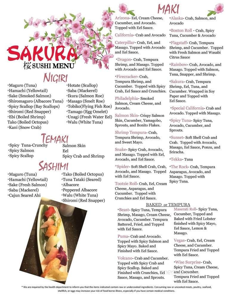 Menu page 5