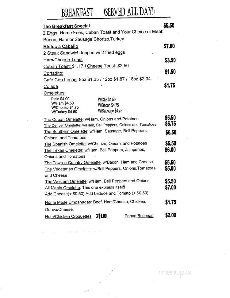 Menu page 4