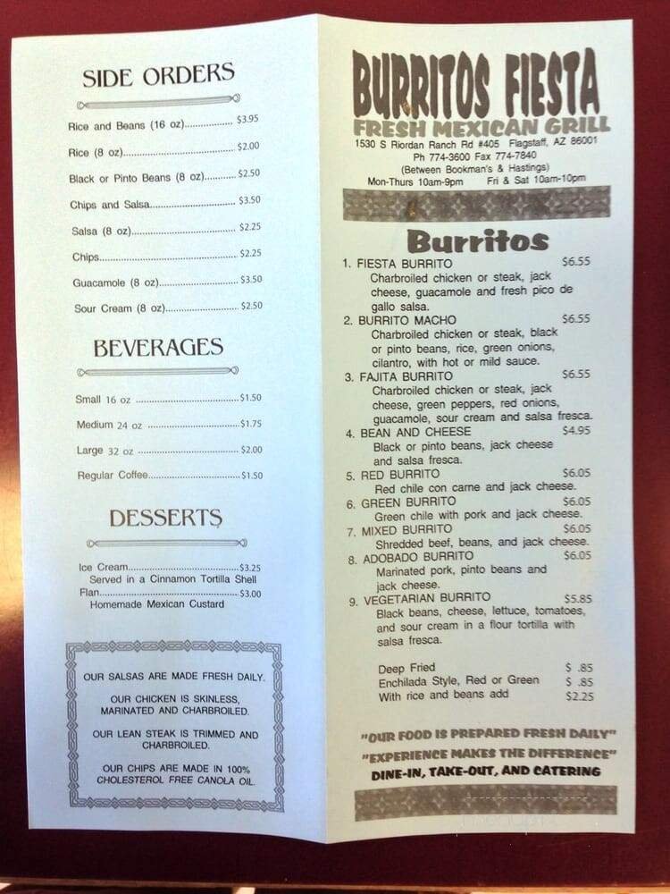 Menu page 2