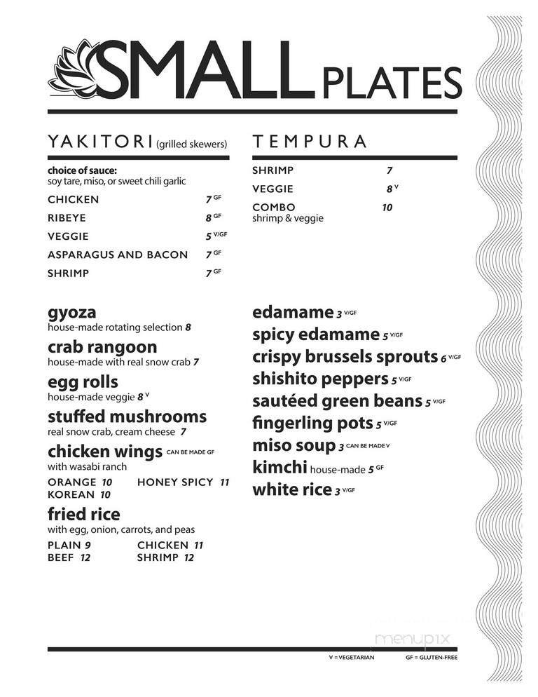 Menu page 2