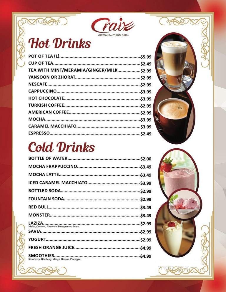 Menu page 3