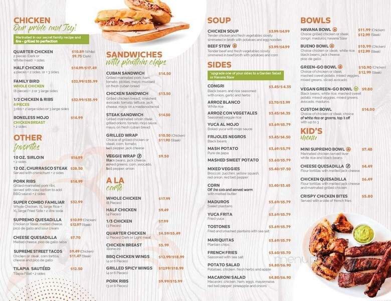 Menu page 2