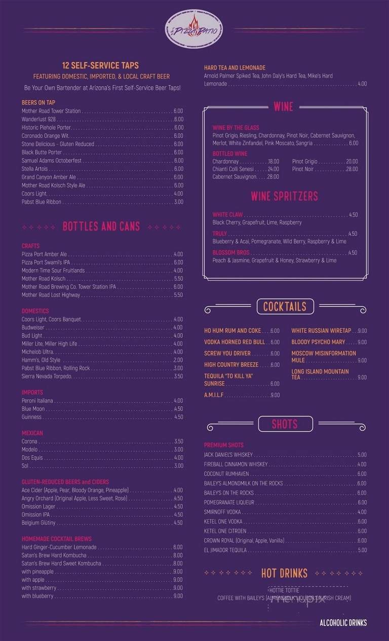 Menu page 3
