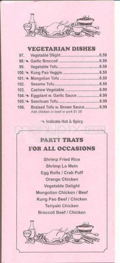 Menu page 5