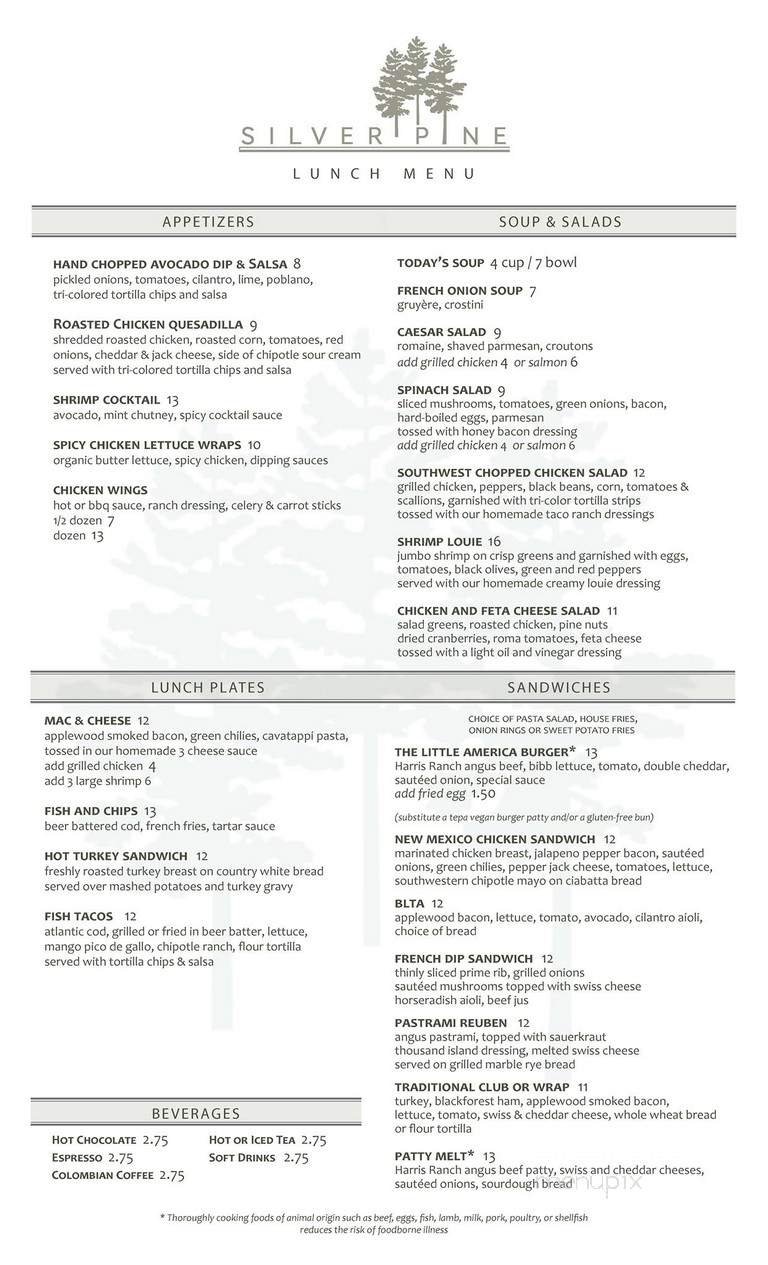 Menu page 2