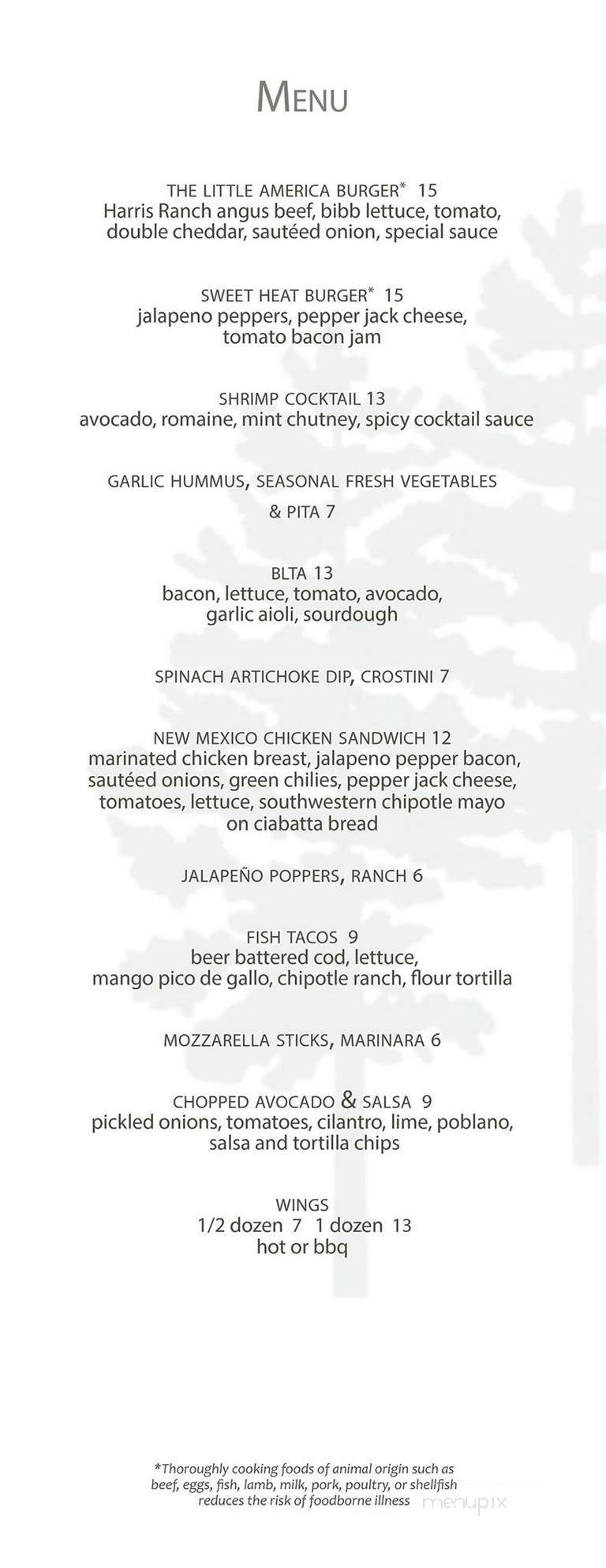 Menu page 6