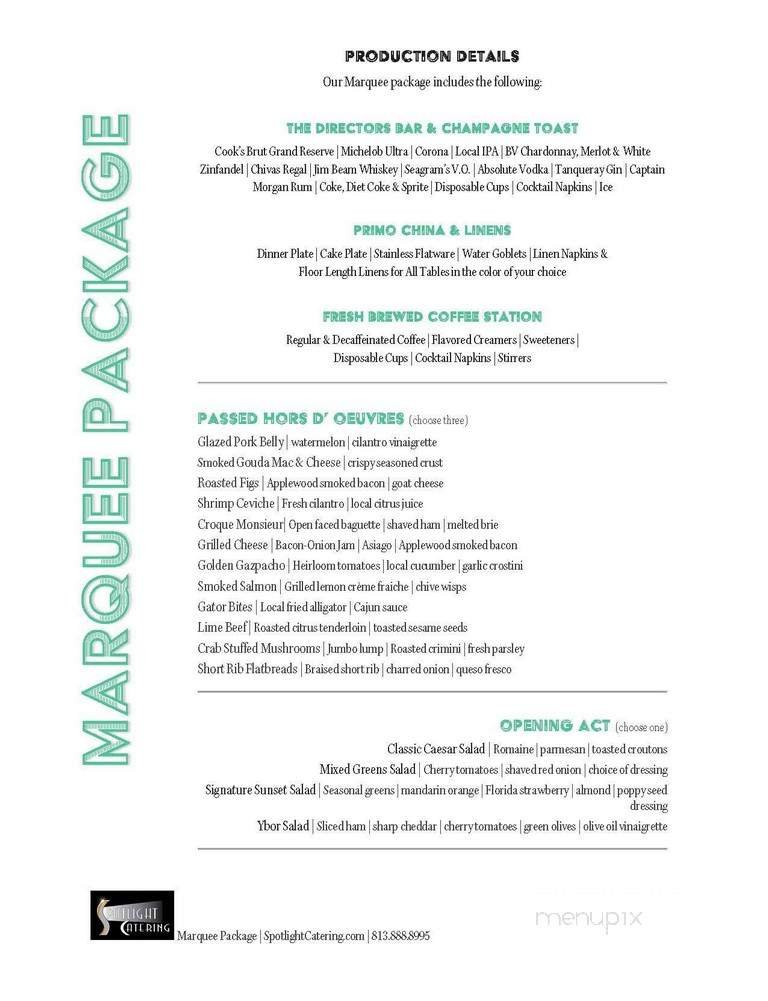 Menu page 7