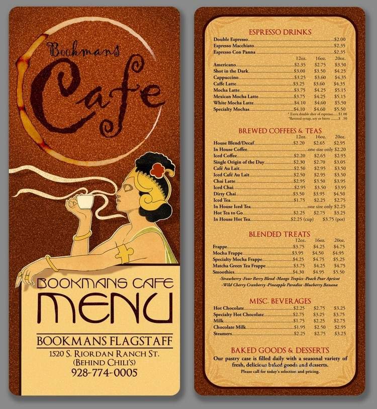 Menu page 1