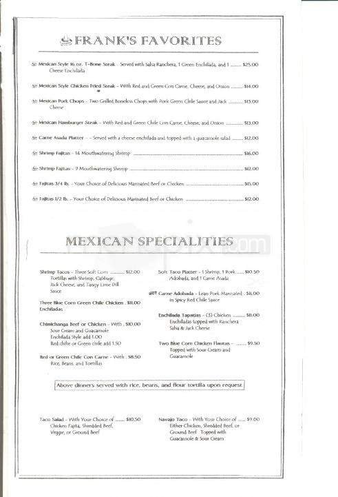 Menu page 2