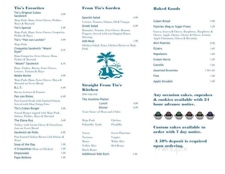 Menu page 2