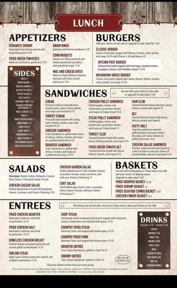 Menu page 2