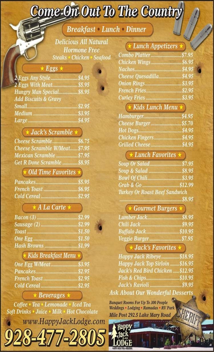 Menu page 1