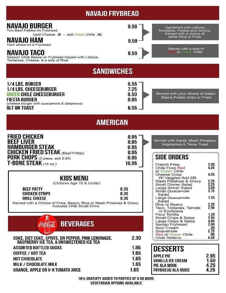 Menu page 4