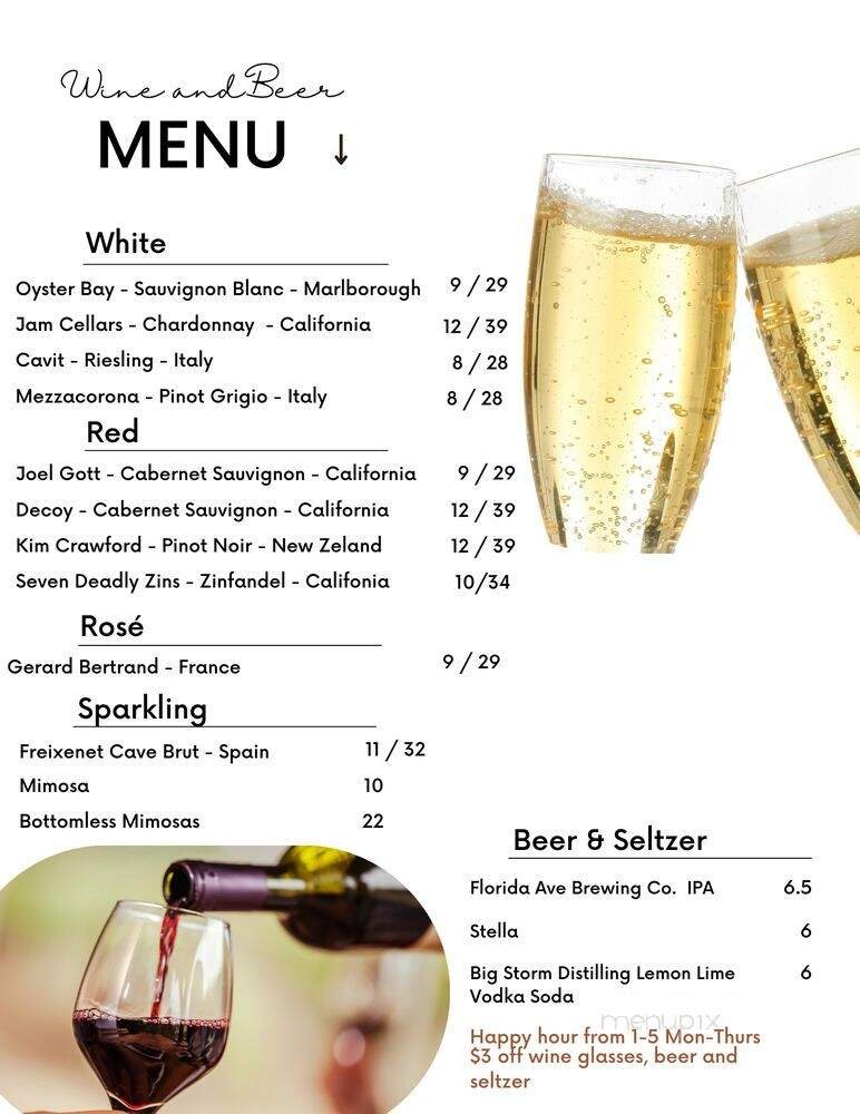 Menu page 2