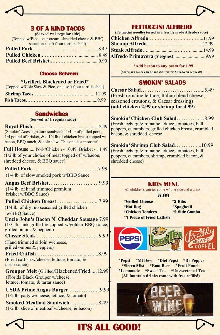 Menu page 2