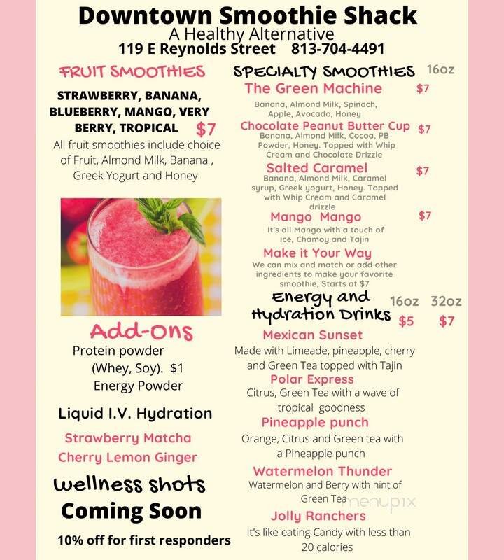 Menu page 2