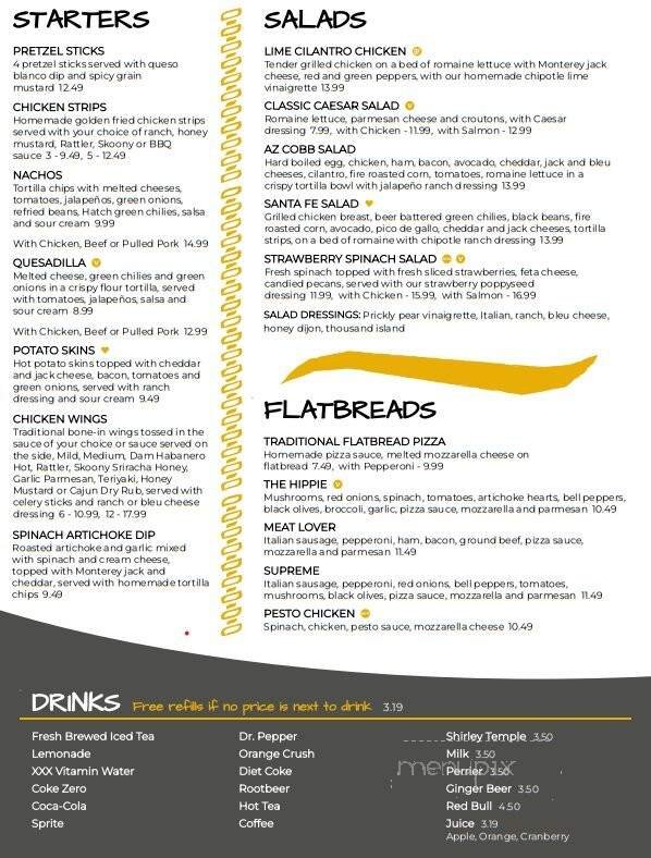 Menu page 2
