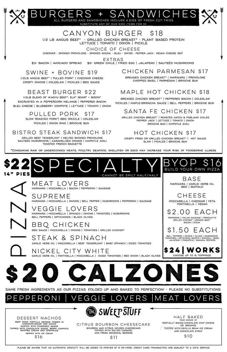 Menu page 2
