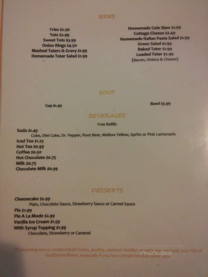 Menu page 4