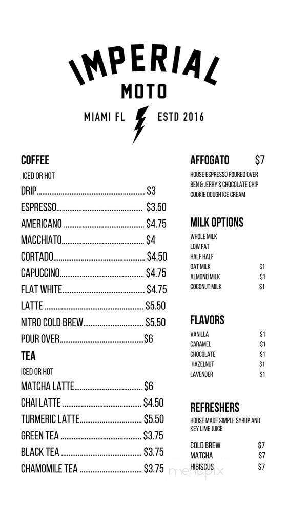 Menu page 3