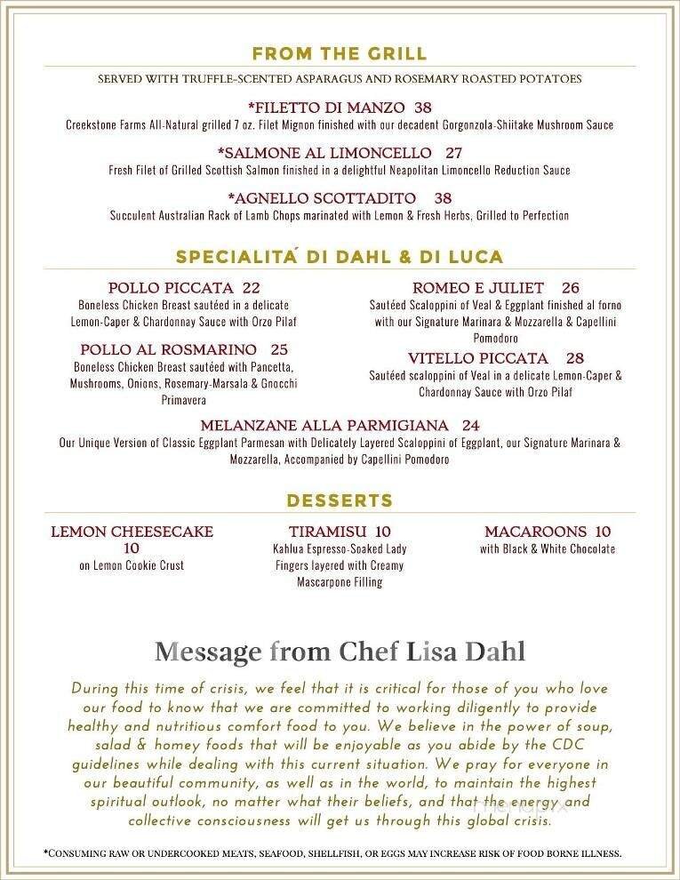 Menu page 2