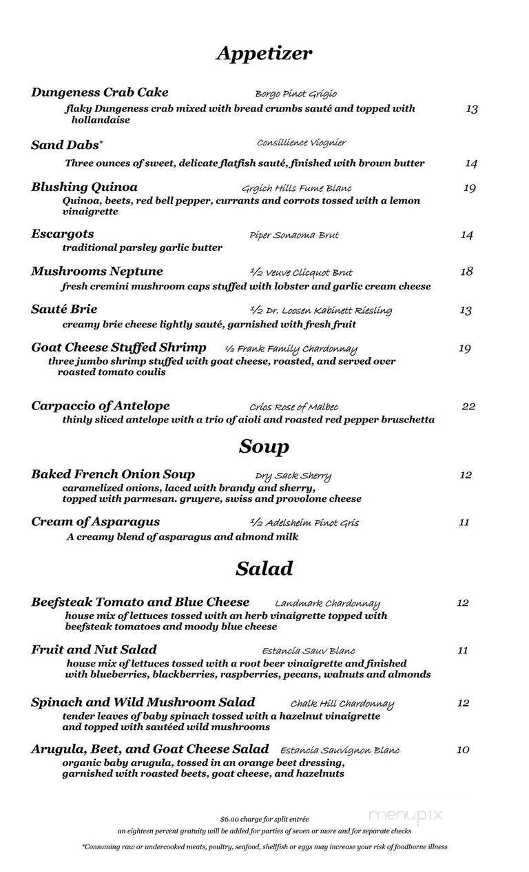 Menu page 4