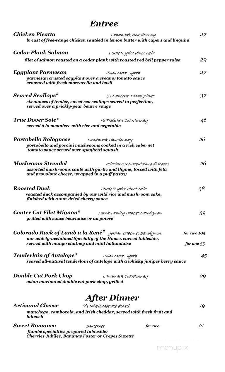 Menu page 5
