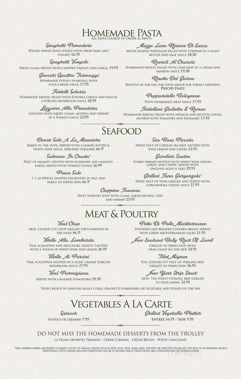 Menu page 2