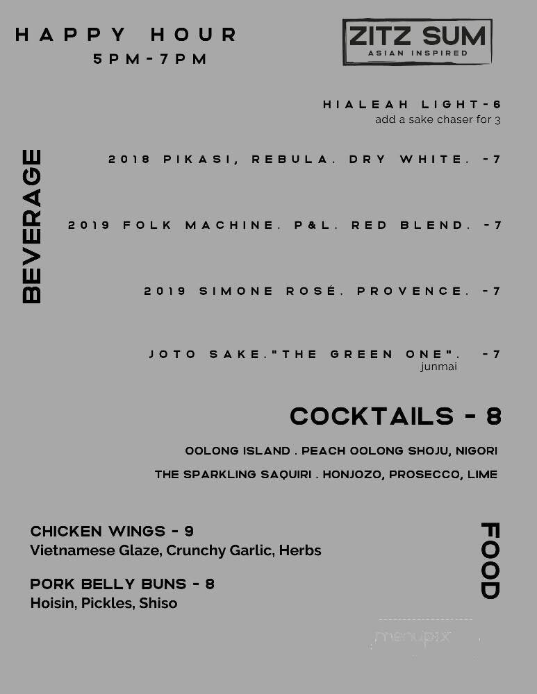 Menu page 3